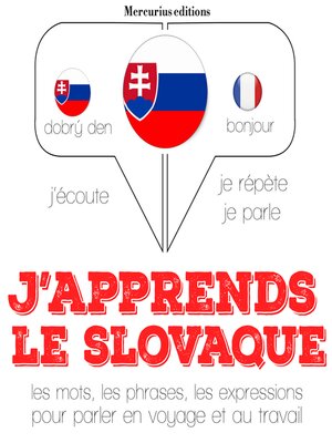 cover image of J'apprends le slovaque
